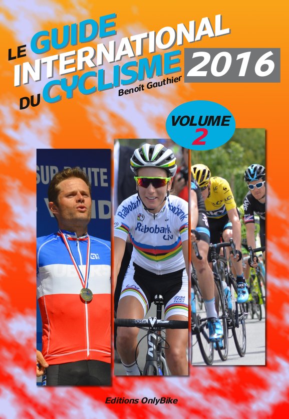 Couverture Guide International du Cyclisme 2016 (volume 2)