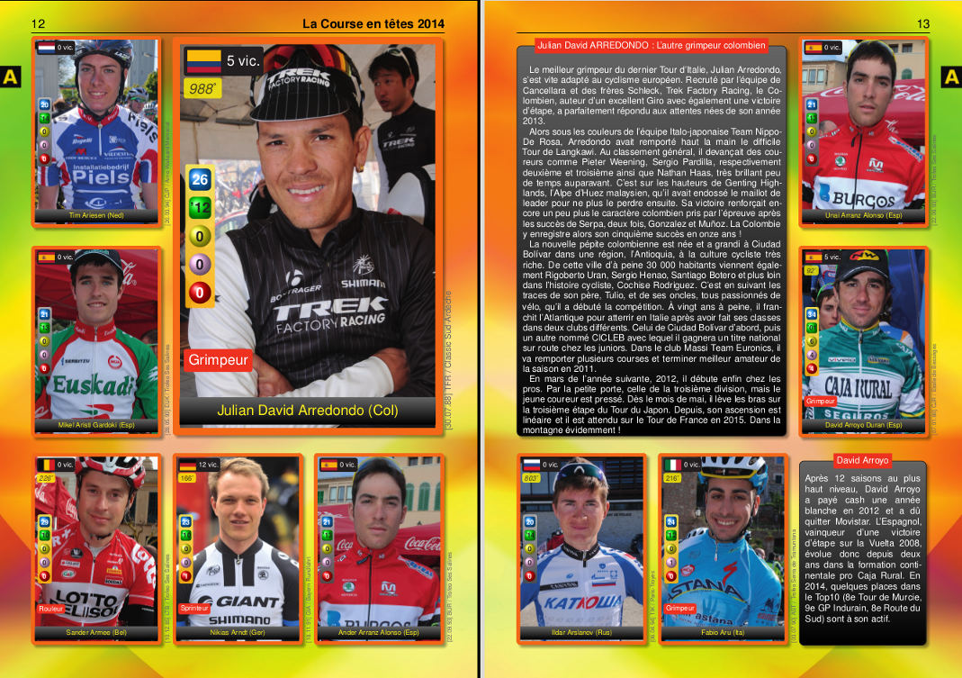 Pages 3-4 La Course en têtes 2014